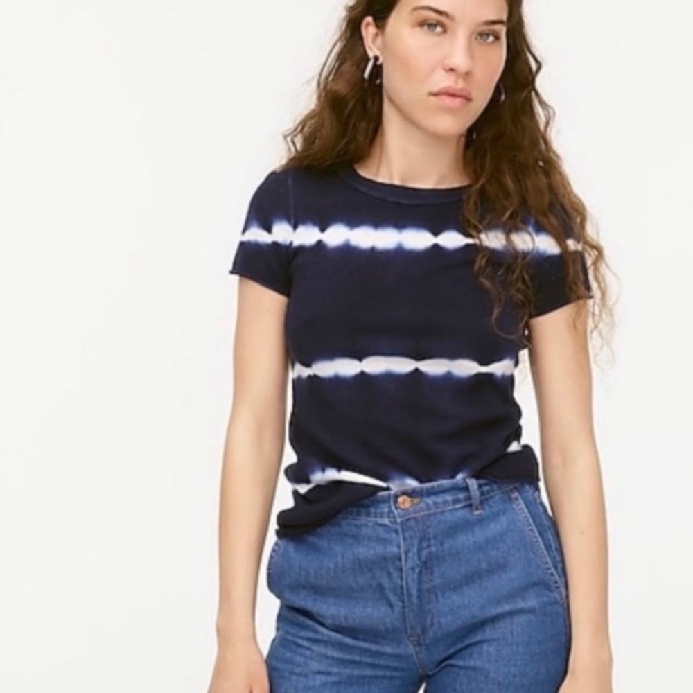 Jcrew Cashmere Tie-Dye T-shirt